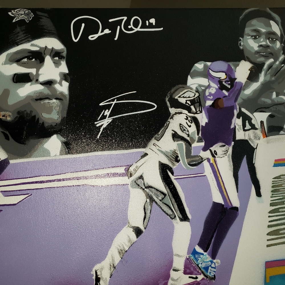 From the actual catch..and touchdown...